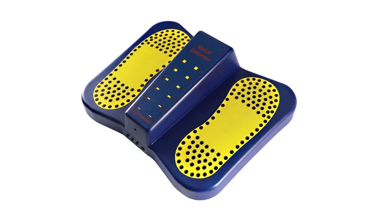 Máy dò kim loại đế giày – kiểm tra vật thể kim loại ẩn dưới đế giày Máy dò kim loại đế giày – kiểm tra vật thể kim loại ẩn dưới đế giày