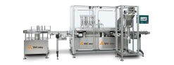 Dây chuyền sản xuất chiết rót và đóng gói cho dung dịch uống:siro:sản phẩm chăm sóc sức khỏe:các loại dung dịch khác