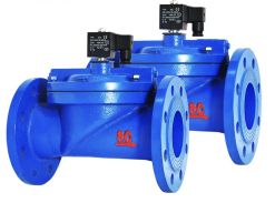 Van điện từ vận hành thí điểm 2 chiều mặt bích DF, hãng Darhor