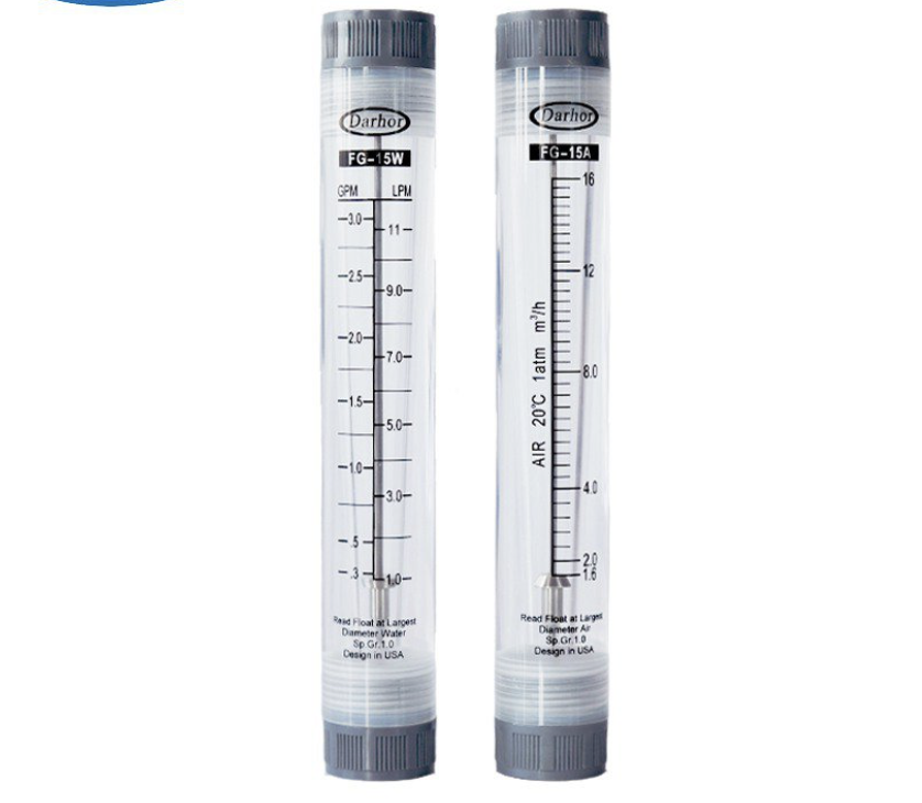 Đồng hồ đo lưu lượng đường ống acrylic DFG, hãng Darhor