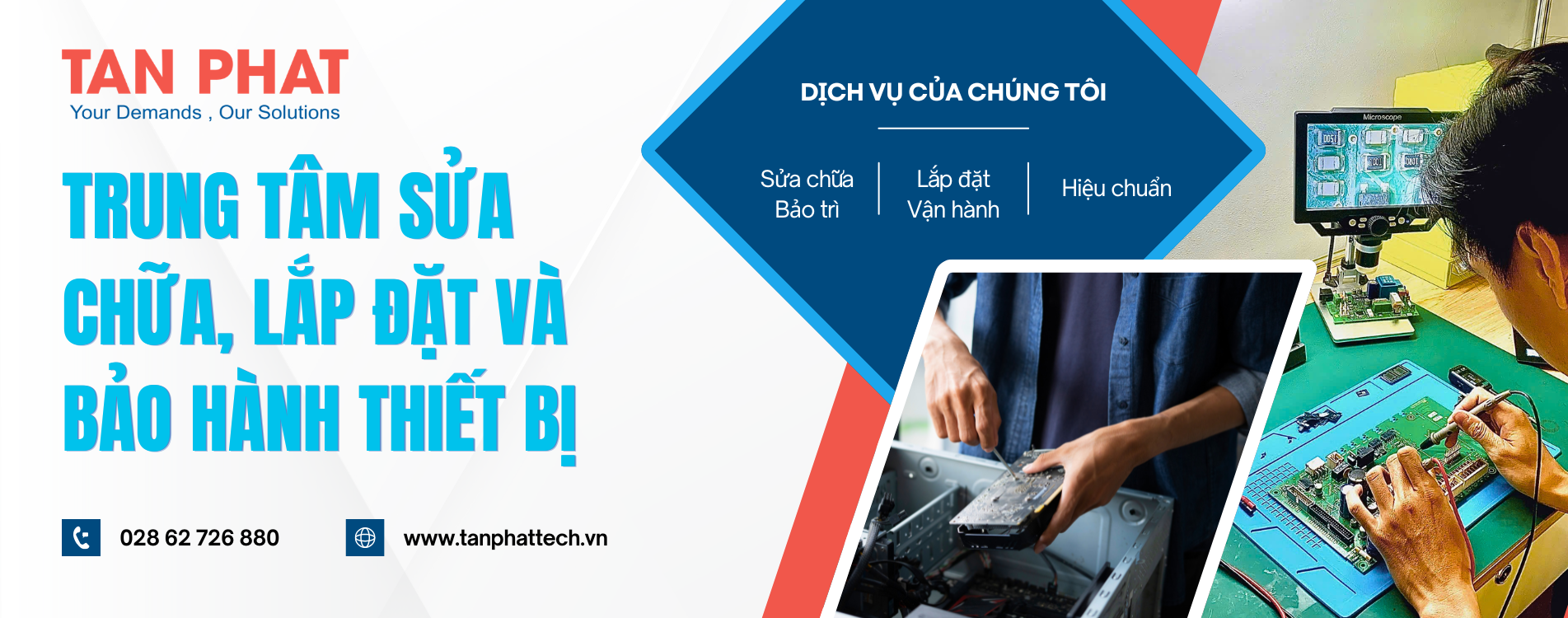 TRUNG TÂM SỬA CHỮA, LẮP ĐẶT VÀ BẢO HÀNH THIẾT BỊ