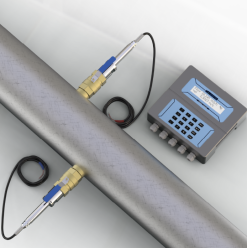 Đồng hồ đo lưu lượng siêu âm ST505 với đầu dò chèn, hãng FLO INSTRUMENTS