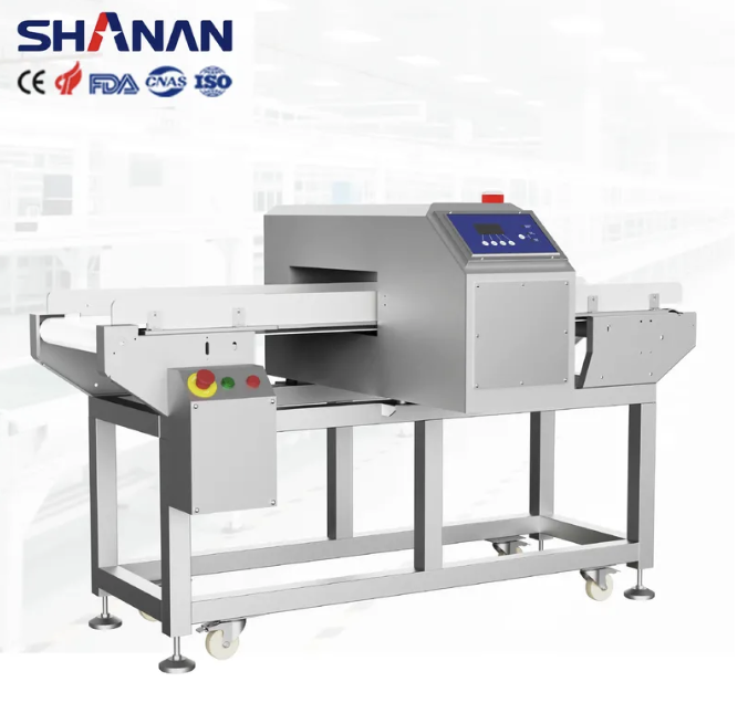 Máy dò kim loại băng tải độ nhạy cao cho nhà máy thực phẩm, hãng Shanan
