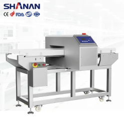 Máy dò kim loại thực phẩm băng tải độ nhạy cao, tự động dừng băng tải, hãng Shanan