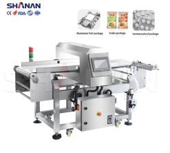 Máy dò kim loại bao bì giấy bạc cho thực phẩm, hãng Shanan