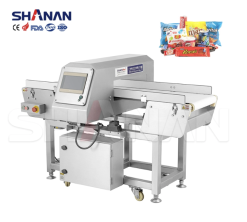 Máy dò kim loại bao bì giấy bạc cho ngũ cốc và sữa, hãng Shanan