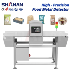 Máy dò kim loại thực phẩm 600 × 120mm, tải trọng 25kg, hãng Shanan