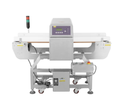 Máy dò kim loại thực phẩm độ chính xác cao băng tải 380 mm, hãng Shanan.