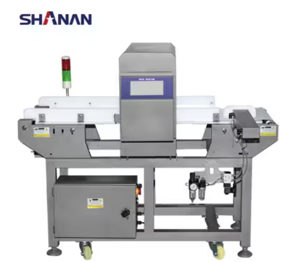 Máy dò kim loại thực phẩm đa ngôn ngữ kích thước tùy chỉnh, hãng SHANAN