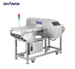Máy dò kim loại thực phẩm cảnh báo âm thanh/ánh sáng, Shanan