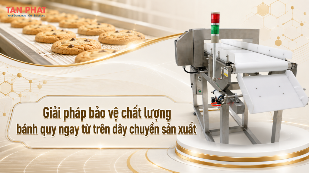 Giải pháp bảo vệ chất lượng bánh quy ngay từ trên dây chuyền sản xuất