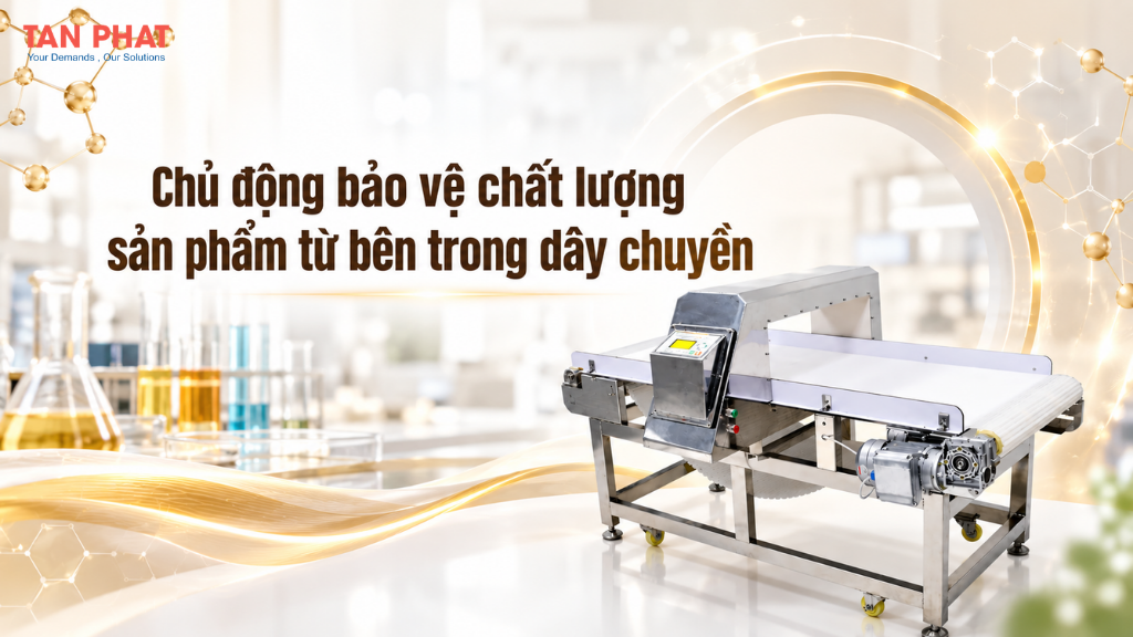 Chủ động bảo vệ chất lượng sản phẩm từ bên trong dây chuyền