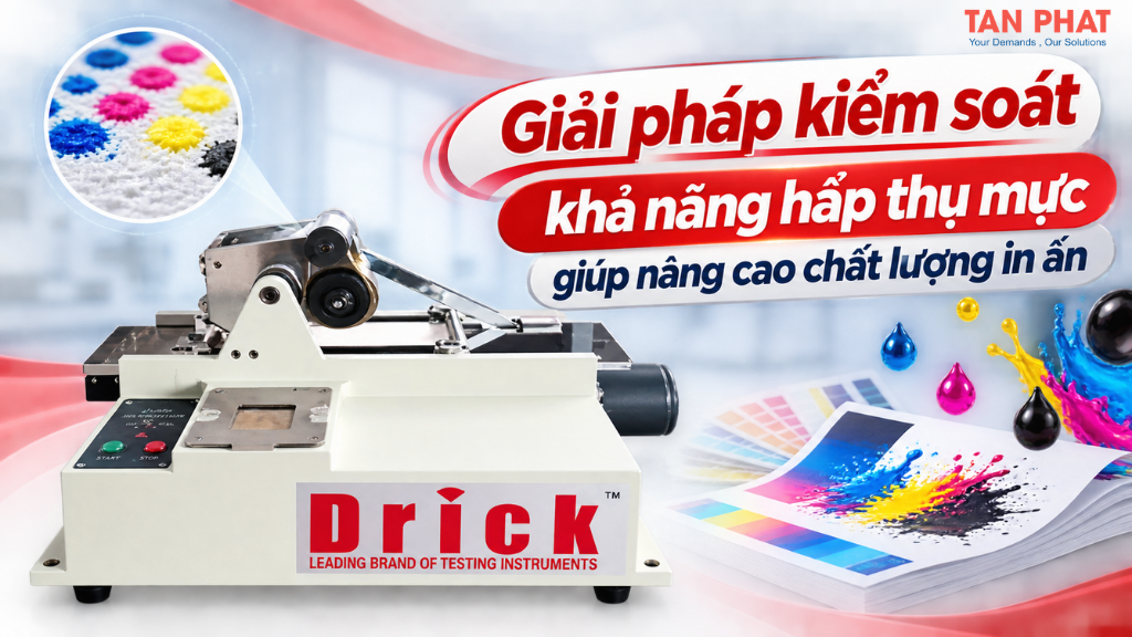 Giải pháp kiểm soát khả năng hấp thụ mực giúp nâng cao chất lượng in ấn