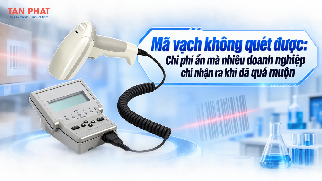Mã vạch không quét được: Chi phí ẩn mà nhiều doanh nghiệp chỉ nhận ra khi đã quá muộn