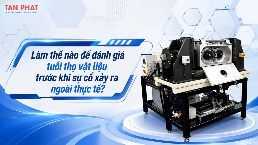 Làm thế nào để đánh giá tuổi thọ vật liệu trước khi sự cố xảy ra ngoài thực tế?